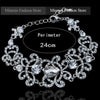 Austrian Crystal Bracelet Earrings Charming Jewelry Sets